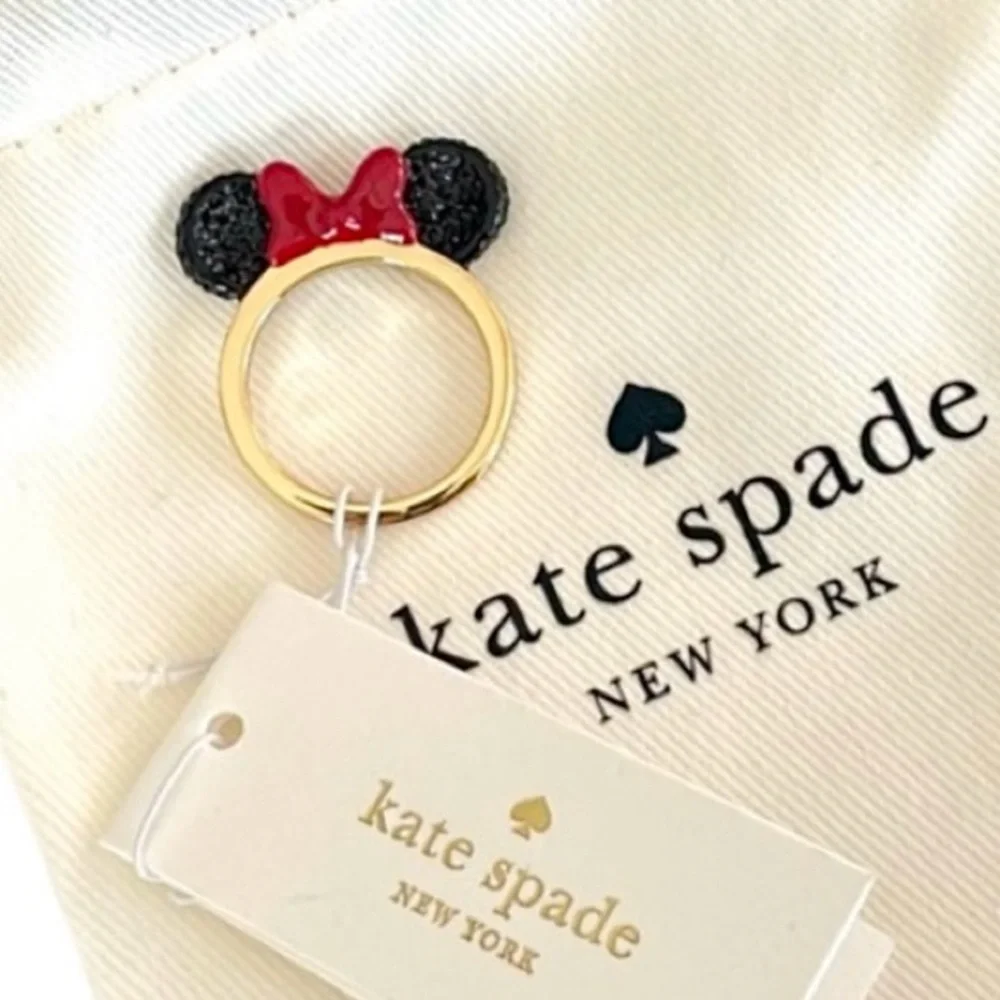 Disney X Kate Spade New York Minnie Mouse Ring Size 7